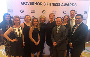 2019 Governor's Fitness Award group photo