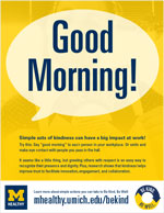 Be Kind - Good Morning flyer thumbnail