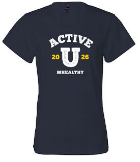 Active U 2026 women's dry fit t-shirt