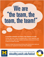 Be Kind - We are the Team flyer thumbnail