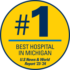 #1 Best Hospital in Michigan - U.S. News & World Report '23-'24