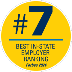 #7 Best In-State Employer Ranking Forbes 2024