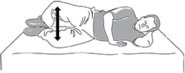 Illustration of a man performing the Hip Abduction exercise