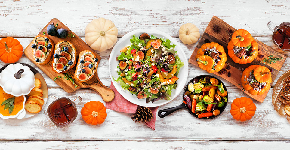 fall squash, pumpkins, seeds and soups