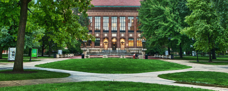 U-M campus building