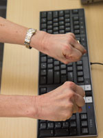 Photo of hands in a fist