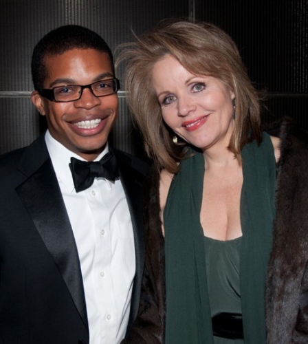 Omari Rush with Soprano Renee Fleming