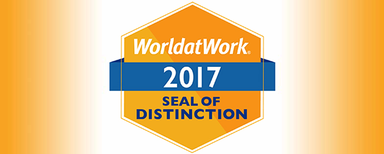 World at Work 2017 Seal of Distinction